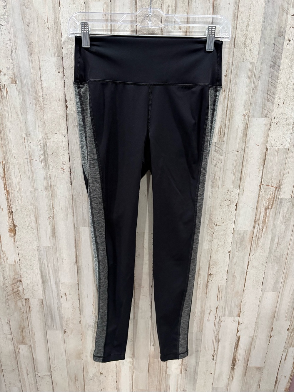 Vuori Racer High Rise Leggings Black Gray Women's Small VW345 Athletic Gym